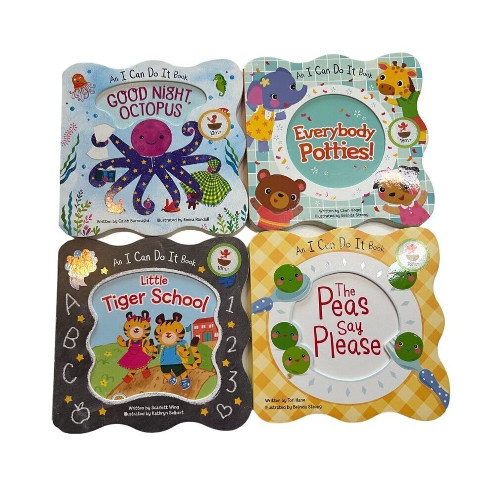Lot of 4 An I Can Do It Children's 12 - 18 Months Books